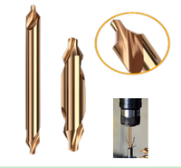 2 pièces, foret de centrage en carbure de tungstène HSS M2 de 41 mm, OEM/ODM, pour outil de centrage de tour