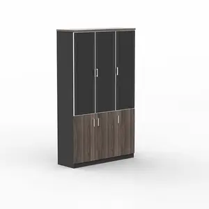 Meuble de rangement en bois pour meubles modernes, armoire de rangement pour vêtements et équipements de bureau