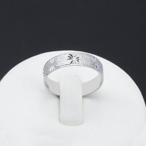 Bague pour femme JXX tendance en cuivre plaqué argent, prix abordable, principalement en laiton - Product Image 3