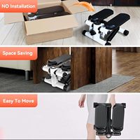 Mini stepper portable personnalisé avec logo, machine en acier et plastique ABS pour les entraînements à domicile