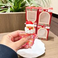 Новые рождественские игрушки-сквиши из TPR: мягкие, медленно восстанавливающие форму, Санта-Клаус, Снеговик, Рождественская елка, Олень — антистрессовые игрушки оптом