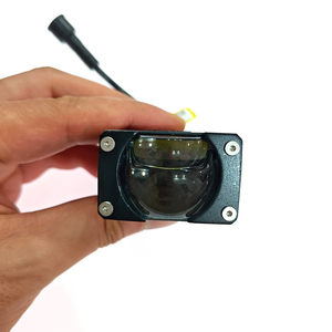 Đèn pha trước ô tô HyperLight 80W, đèn chiếu sáng mô tô, ATV, UTV, thấu kính Projector 8800LM, đèn mini hai màu, đèn LED lắp lưới tản nhiệt ô tô - Product Image 2