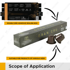 <span class=keywords><strong>Machine</strong></span> automatique de cartonnage de dosettes de <span class=keywords><strong>café</strong></span> <span class=keywords><strong>machine</strong></span> à emballer carton de boîte de <span class=keywords><strong>papier</strong></span> de capsule de <span class=keywords><strong>café</strong></span> d'espresso - Product Image 2