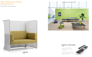 Morden divano da riunione insonorizzato ufficio divano da riunione privato divano da chat con schienale alto <span class=keywords><strong>Area</strong></span> di chat commerciale - Product Image 5