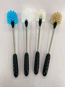 Spazzola per <span class=keywords><strong>bottiglie</strong></span> d'acqua in acciaio inossidabile, spazzola per pulizia con manico lungo, realizzata per pulire <span class=keywords><strong>bottiglie</strong></span> sportive, biberon, tazze - Product Image 2