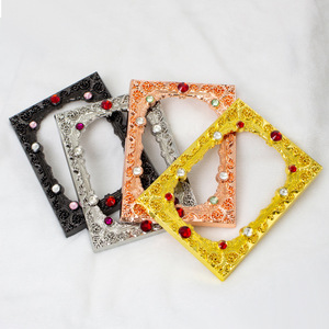 Cadre photo en métal pour billet de concert, modèle unique, fini, DIY, pour fans de stars, avec diamants décoratifs, personnalisable - Product Image 2