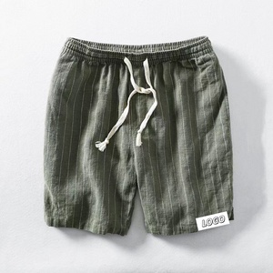 <span class=keywords><strong>Pantalones</strong></span> <span class=keywords><strong>Cortos</strong></span> <span class=keywords><strong>de</strong></span> <span class=keywords><strong>Lino</strong></span> a Rayas para <span class=keywords><strong>Hombre</strong></span>, Personalizados, <span class=keywords><strong>de</strong></span> Verano, <span class=keywords><strong>de</strong></span> Algodón y <span class=keywords><strong>Lino</strong></span>, Transpirables, Holgados, con Cordón Ajustable, <span class=keywords><strong>de</strong></span> Longitud Media - Product Image 4