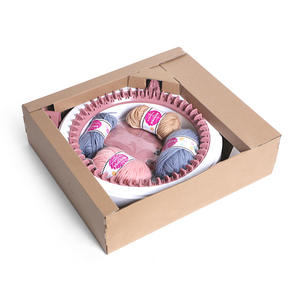 Smart Hand Shake DIY 48 agujas que tejen la máquina de <span class=keywords><strong>telar</strong></span> de ganchillo <span class=keywords><strong>circular</strong></span> <span class=keywords><strong>para</strong></span> bufandas - Product Image 4