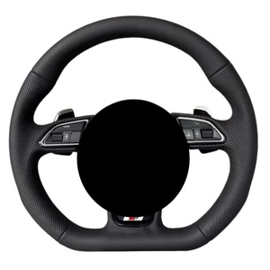Accesorios para Automóviles Más Vendidos, Volante de Cuero y Fibra de Carbono para Audi S6 S7, Juego Completo de Volante para Automóvil - Product Image 1