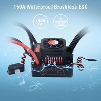 Étanche 25A 35A 45A 60A 80A 120A 150A ESC Brushless Senseless Speed Controller T / XT60 Plugfor 1/8 1/10 1/12 1/20 RC Car