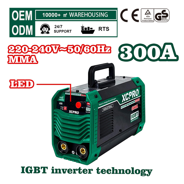 15-300A Portable Arc Welder IGBT Inverter MMA Welding Machine With LED Display for Construction & Metal Working