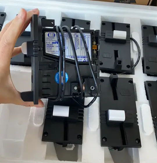 Cost-Effective Quality Certification Coin Insertion Device Coin Validator Coin Acceptor for Self Storage Locker Train Station