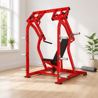 Machine de presse isolalette à charge par disques pour musculation, équipement de fitness professionnel avec logo personnalisé pour la musculation des épaules