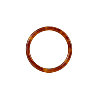 Bracelet en acétate coloré de 7,8 cm, unisexe, minimaliste, rond, bijoux empilables tendance pour un usage quotidien, CANYUAN YWSH-001