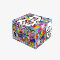 POPMART MEGA SPACE MOLLY 400% JON BURGERMAN Série Space Cadets Figurines PVC Boîte Mystère Poupées Surprise Lot de 6 Pièces Échelle 1/100