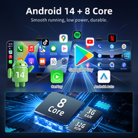 Kamera Dasbor Mobil 12 Inci 4G Android 15.0 DVR 1080P Lensa Ganda WiFi GPS Navigasi ADAS Video Otomatis Jarak Jauh