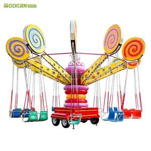 Silla Voladora Samba para Remolque, Equipo de Diversión Portátil, Columpio Giratorio para Parques Temáticos - Product Image 1