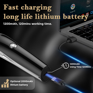 เครื่องตัดผมไฟฟ้าแบบมืออาชีพ ตัดได้ละเอียด 0.2-0.5 มม. ชาร์จไฟได้ สำหรับใช้ในร้านเสริมสวย - Product Image 5