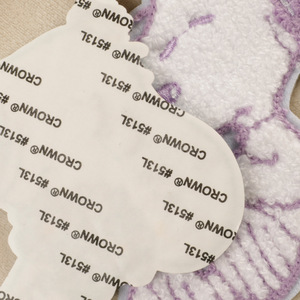 Surjeteuse personnalisée bord Chenille brodé fer sur patchs Logo broderie <span class=keywords><strong>Broder</strong></span> patchs Chenill pour vestes chapeaux vêtements - Product Image 4