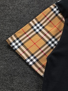 Camiseta de manga corta para hombre, diseño a cuadros vintage, estilo casual, de lujo, 100% algodón, estilo Burberry. - Product Image 4