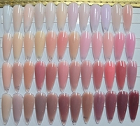 Ellis PL01 1kg Gel UV de construction pour extension d'ongles, effet soak-off, crème laque acrylique rose, transparent, blanc
