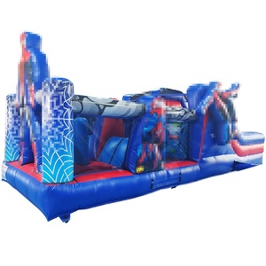 <span class=keywords><strong>Spider</strong></span> <span class=keywords><strong>Man</strong></span> Spiderman Chine Parcours d'obstacles gonflable bon marché à vendre - Product Image 1