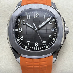Montre mécanique de luxe de qualité supérieure 40 mm DDF Factory Mouvement ETA 330 Épaisseur 8,3 mm Montre PP Bracelet en caoutchouc orange - Product Image 1