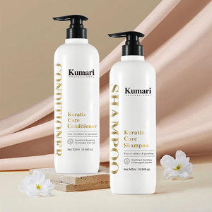 OEM Factory Price Keratin Hair Care Set <strong>Thickening</strong> Volumizing Anti-Dandruff Nourishing 2-in-1 Unisex Shampoo &amp; <strong>Conditioner</strong> - Product Image 1