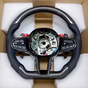 Volante Deportivo de Cuero Liso de Alta Calidad para <span class=keywords><strong>BMW</strong></span> Serie G, M3 G80, M4 G82, M5 CS - Product Image 3