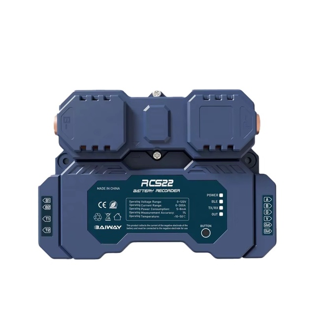 Hot Sales RCS22 Battery Information Recorder BT Battery Display Meter Monitor Lithium Iron Phosphate Battery Pack Coulomb Meter