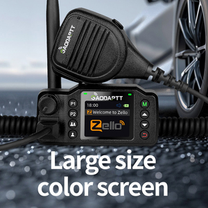 <span class=keywords><strong>Radio</strong></span> Bidirezionale per Auto GaodaPTT DM8900 4G POC, Walkie Talkie con Scheda SIM, Rete ZELLO, IP54, Lunga Portata 8000km, Globale Illimitato CE/FCC - Product Image 2