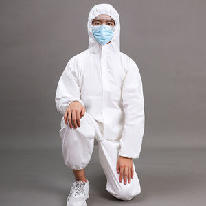 Atacado de Alta Qualidade <span class=keywords><strong>Tyvek</strong></span> 500 Xpert Coverall Descartável Dupont Microporosa Tipo 6 Macacão Descartável Protegendo Roupas - Product Image 2