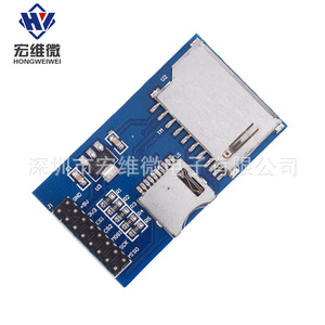 Módulo de Tarjeta Micro SD de 2 Canales Hongwei, Tarjeta Micro SD TF para Placa de Desarrollo de Microcontroladores - Product Image 2