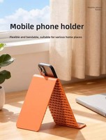 Support de téléphone et tablette multifonctionnel en silicone, pliable et déformable, idéal pour lit et bureau – Nouveauté transfrontalière