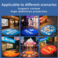 Projecteur Gobo 10W, lumière LED, projection personnalisée, éclairage publicitaire, lampe de signalisation, projecteur de logo pour enseigne de magasin
