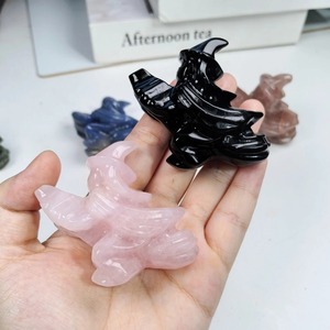 Escobilla de Bruja de Cristal Grabada y Tallada al por Mayor, Artesanía Coleccionable de Feng Shui, Arte Redondo Impreso con UV, Regalo Festivo, Decoración CrystalHola - Product Image 4