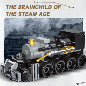 JIESTAR Đồ Chơi Bộ Mô Hình Xe Lửa Mini Soi Sáng 463 Món Quà Bé Trai Bán Sỉ Đồ Chơi Xe Lửa Nhỏ Bằng Nhựa Tự Làm Cho Trẻ Em - Product Image 4