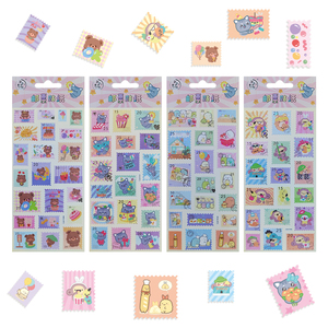 Autocollant de <span class=keywords><strong>timbre</strong></span> d'affranchissement d'hologramme de PVC imperméable personnalisé en gros - Product Image 1