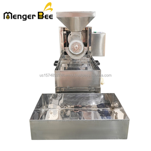 เครื่องอัดฝาขวดน้ำผึ้งอัตโนมัติ Menger Bee พร้อมเครื่องแยกขี้ผึ้งแบบสกรู ทำจากสแตนเลส ใช้ไฟ 220V กำลังไฟ 750W สำหรับการเลี้ยงผึ้ง ผลิตขี้ผึ้งได้ 50 กก./ชม. - Product Image 2
