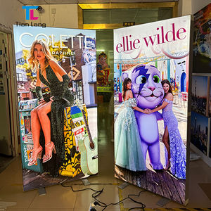 TianLang Trade Show Booth Back Lit Led Publicidad Lightbox Cajas de luz plegables de tela Seg - Product Image 6