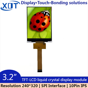<span class=keywords><strong>3.2</strong></span> 英寸 TFT LCD 显示屏 SPI 接口触摸屏 240x320 分辨率 LED 背光 ST7789V 驱动芯片 -20~70 工作温度 - Product Image 2