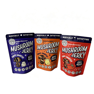 Custom Printed Matte Finish Candy Snack Packaging Heat Sealable Moisture Proof Resealable Mylar Doypack Snack Stand <b>Up</b> <b>Pouch</b> - Product Image 1