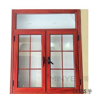 Fenêtres à battants en alliage d'aluminium personnalisées à gradation lumineuse et à persiennes réglables pour des bureaux à domicile confortables - Product Image 2