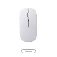 Souris optique ergonomique silencieuse à chargement sans fil USB, double mode, pour usage professionnel et bureautique, vente directe d'usine en gros