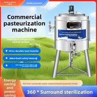 Stérilisateur automatique de jus mini UHT, plaque de pasteurisation des aliments avec pot à lait pour usage domestique