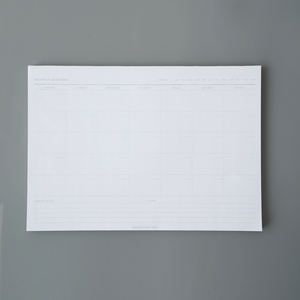 批发定制标志印刷学校办公室计划员每周A4记事本做购物清单纸 - Product Image 4