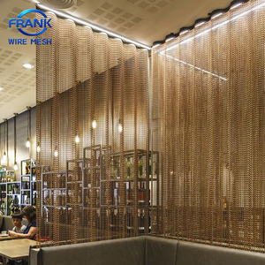 Malla de Aluminio y Cobre con Doble Gancho para Cortinas Mosquiteras, Ideal para Decoración de Escaparates de Tiendas de Lujo - Product Image 5