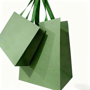 女性用トートバッグ デザイナー スチール カスタムロゴ印刷 高級ギフト包装 紙袋 パーティーショッピングハンドルバッグ 白カード付き - Product Image 4