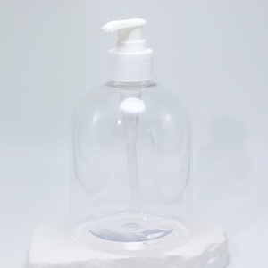 Wholesale 300ml 500ml Transparent Plastic <b>Pump</b> Hand Sanitizer Shower Gel Body Pet Transparent Plastic Lotion <b>Pump</b> <b>Bottle</b> - Product Image 1