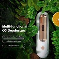 Désodorisant et purificateur d'air pour réfrigérateur, rechargeable par USB, prolongateur de durée de conservation des aliments, éliminateur d'odeurs, assainisseur d'air pour toilettes et voiture